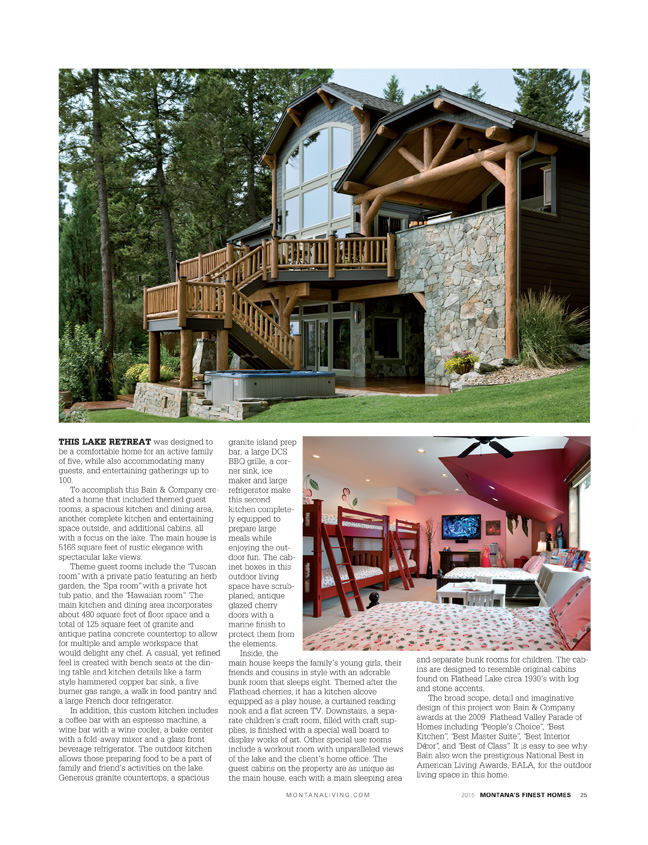 montana finest homes - builder greg bain