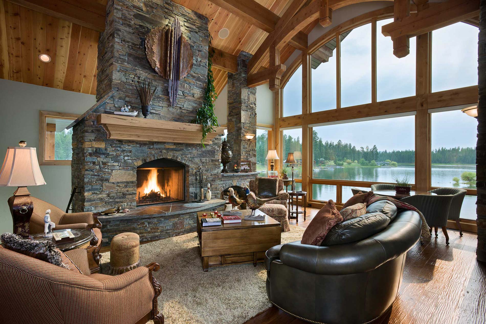bigfork builders custom home montana splendor