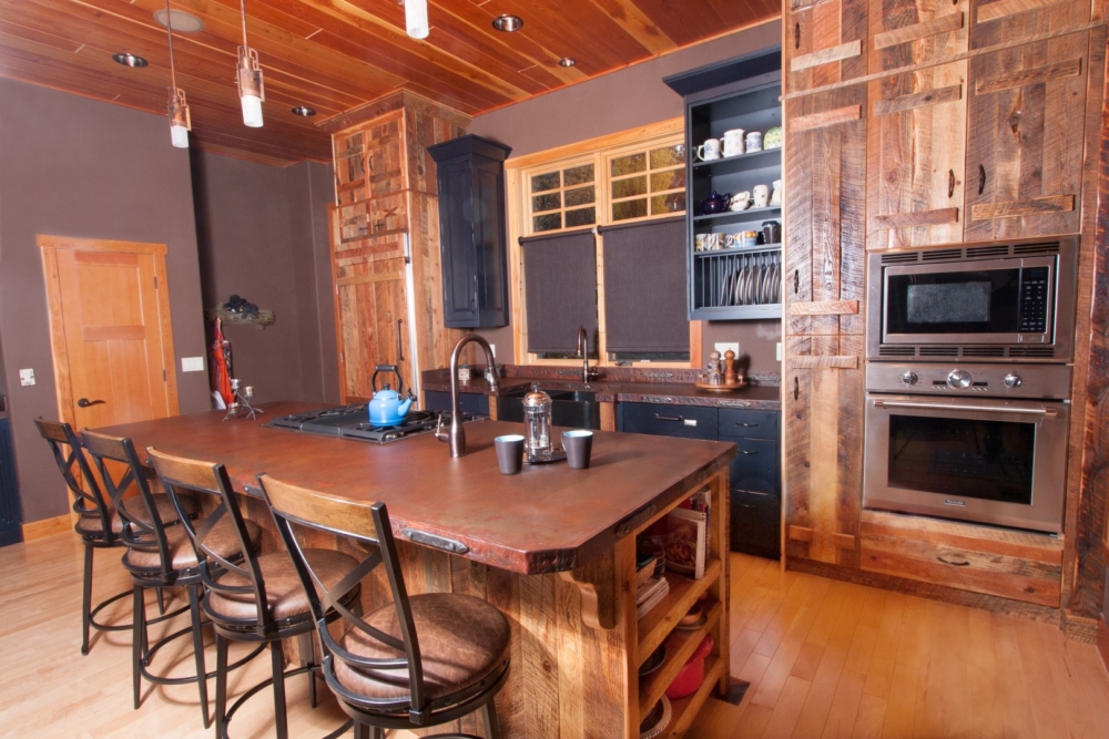 Mountain Modern Kitchen island