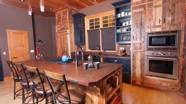 Mountain Modern Kitchen island