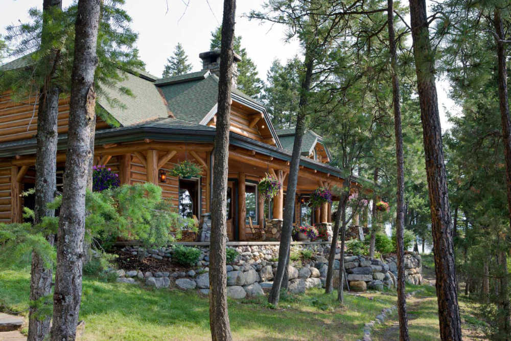 eagles cove custom home lakeside montana