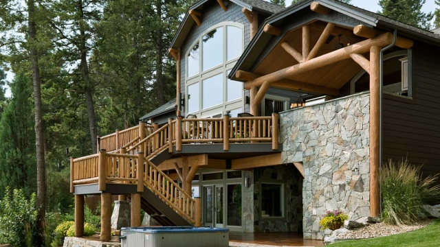 flathead lake retreat custom home lakeside montana