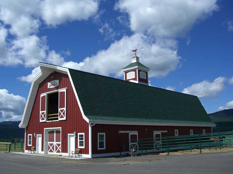 montana dream ranch barn