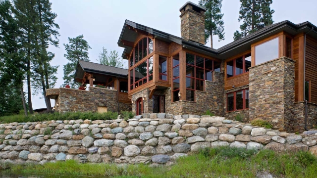 montana splendor custom home bigfork montana