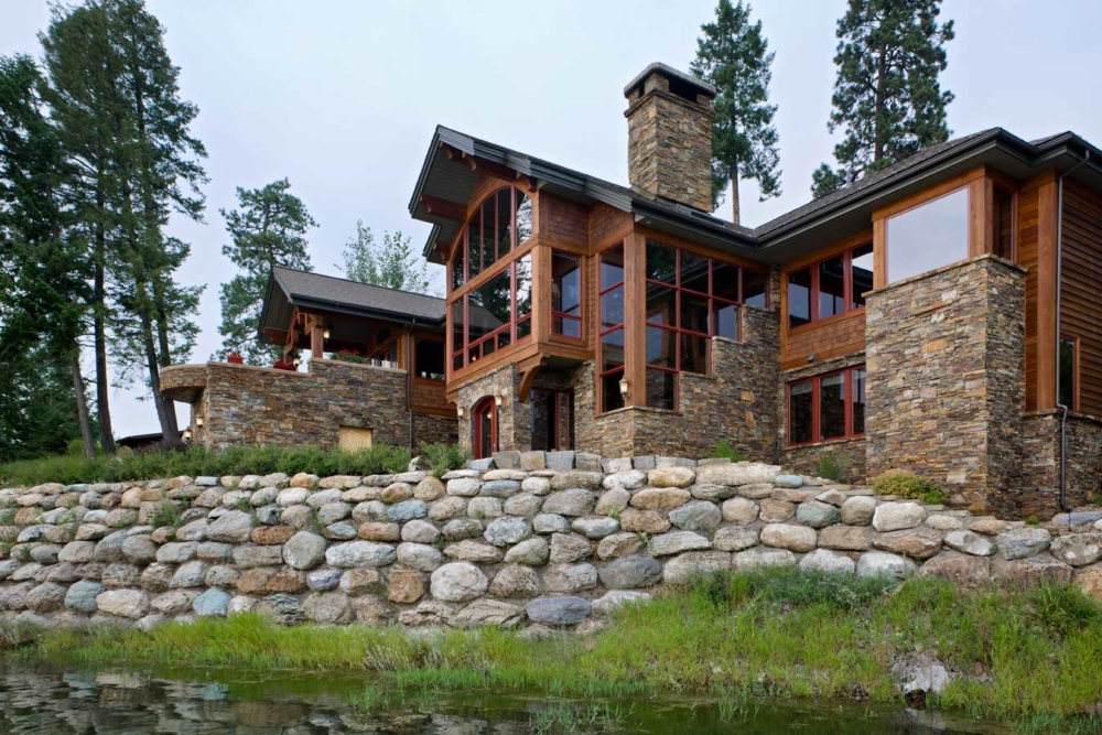 montana splendor custom home bigfork montana