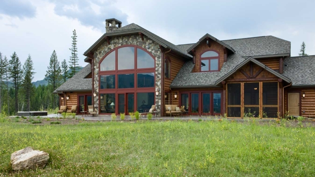 mountain rose custom home whitefish montana