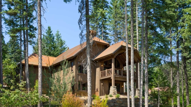 rustic elegance back view