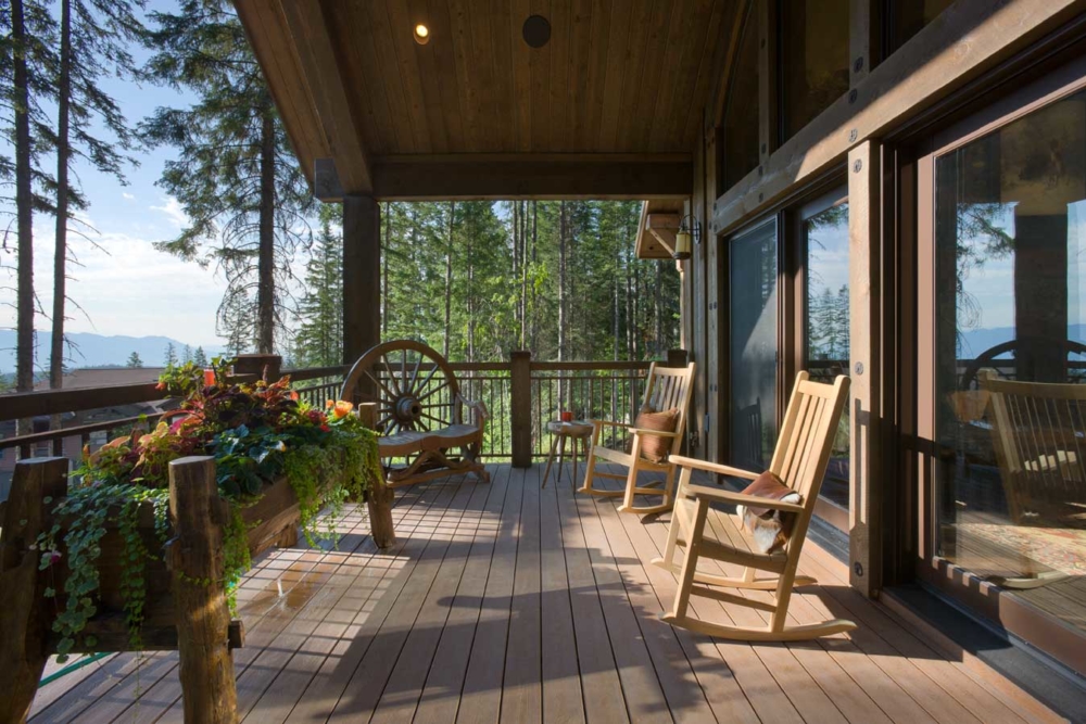 rustic elegance deck