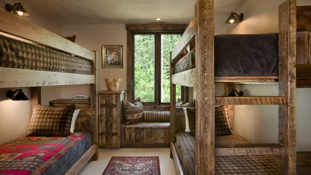 rustic elegance guest bunks