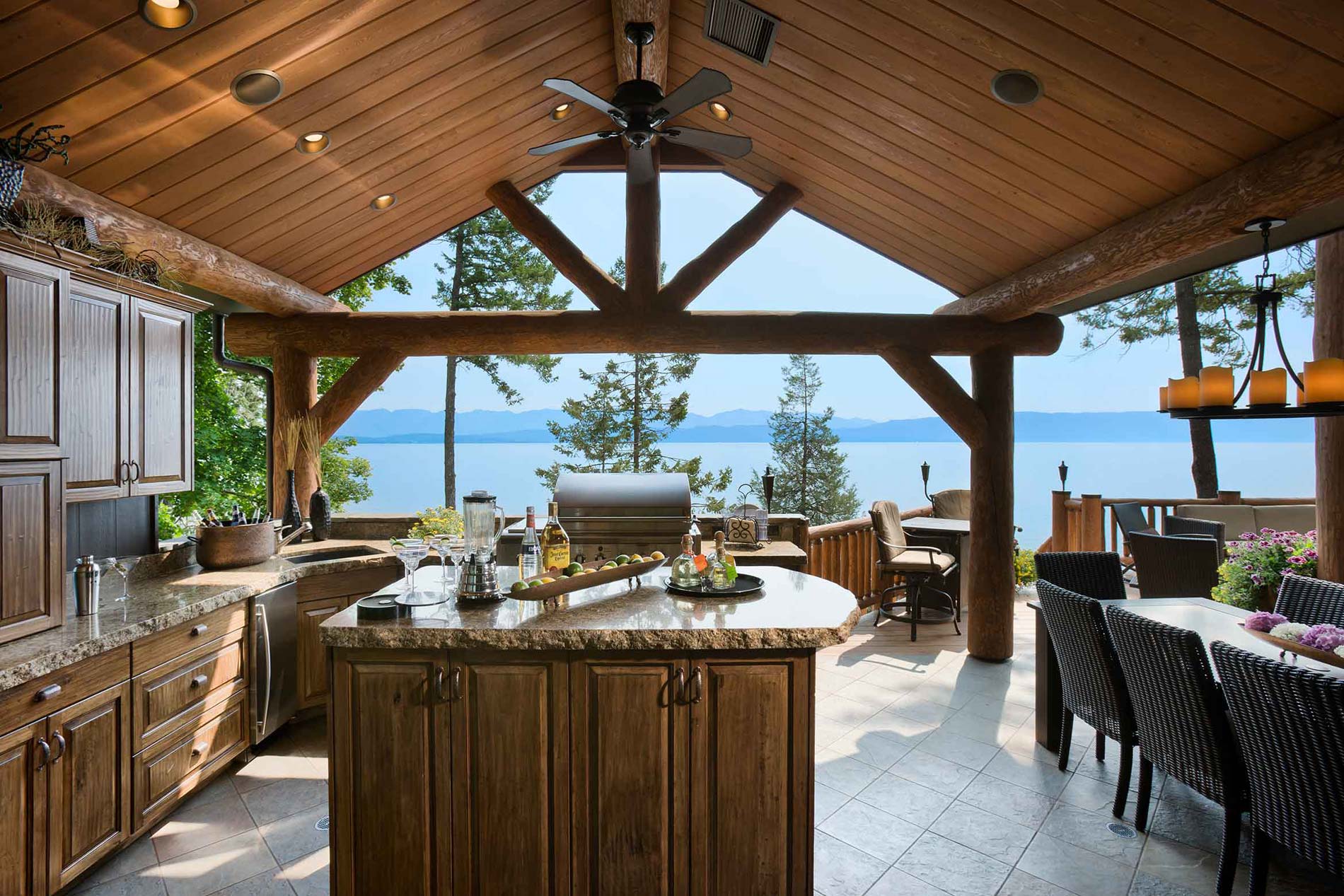lakeside builders custom home flathead lake retreat