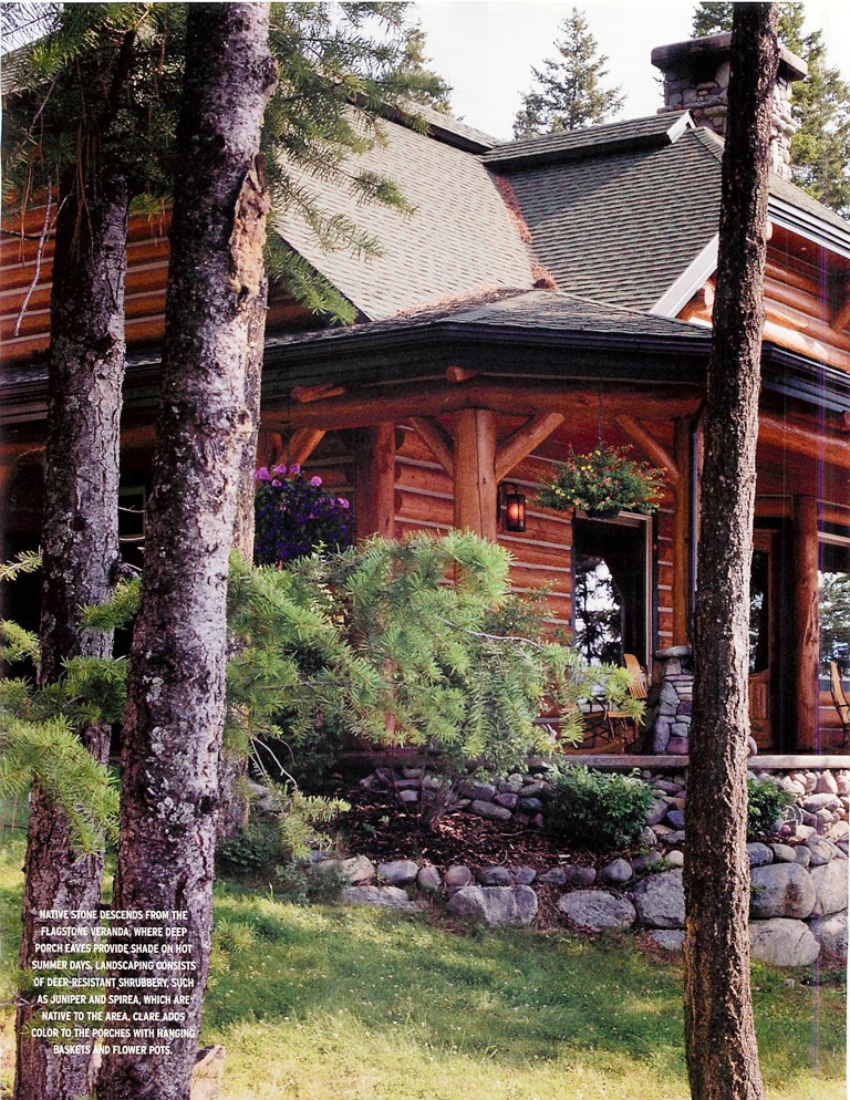Log Cabin Home Article Pg 1