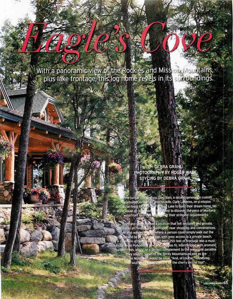 Log Cabin Homes Article Pg 2