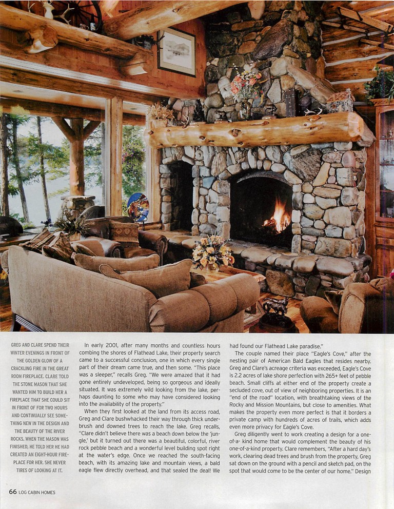 Log Cabin Homes Article Pg 3
