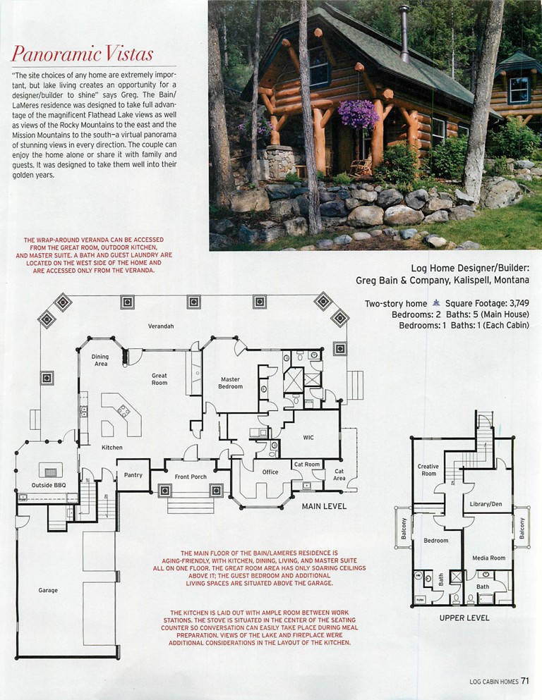 Log Cabin Homes Article Pg 8